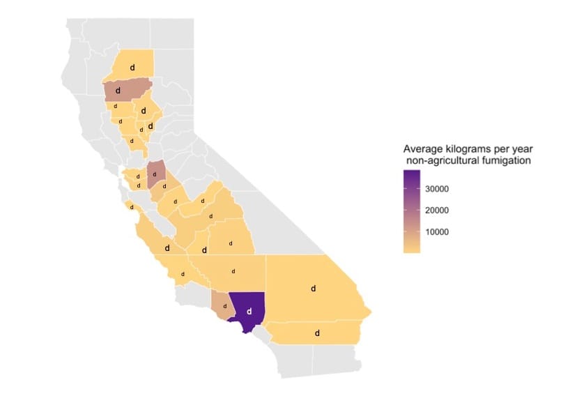 Toxic Pesticide Remains in Widespread Use Across California Despite 2005 Phaseout Recommendation