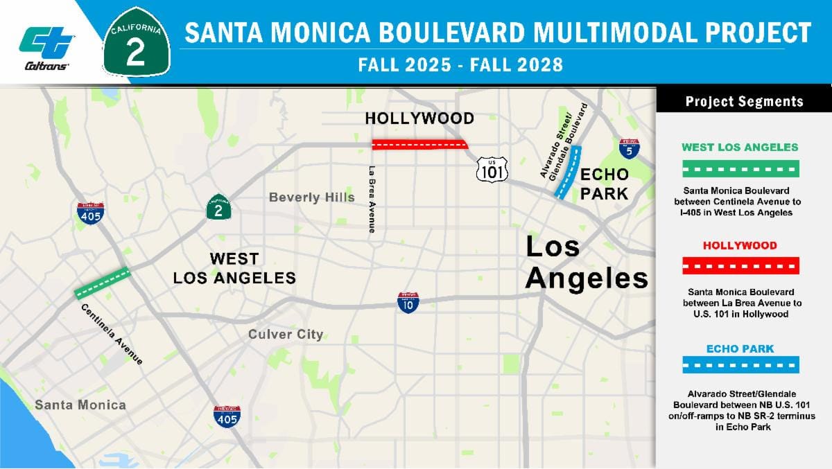 Lane Closures Coming to Santa Monica Blvd: What You Need to Know