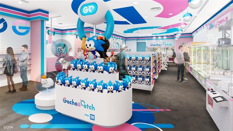 Japanese Arcade Pop-Up 'Gacha & Catch' Reopens on Third Street Promenade