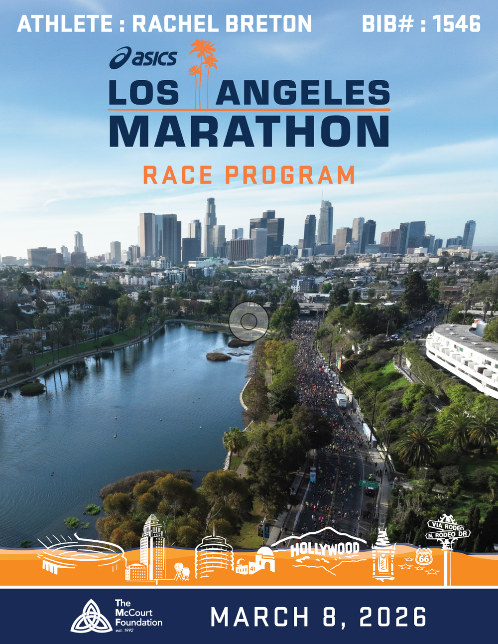 LA Marathon Race Program