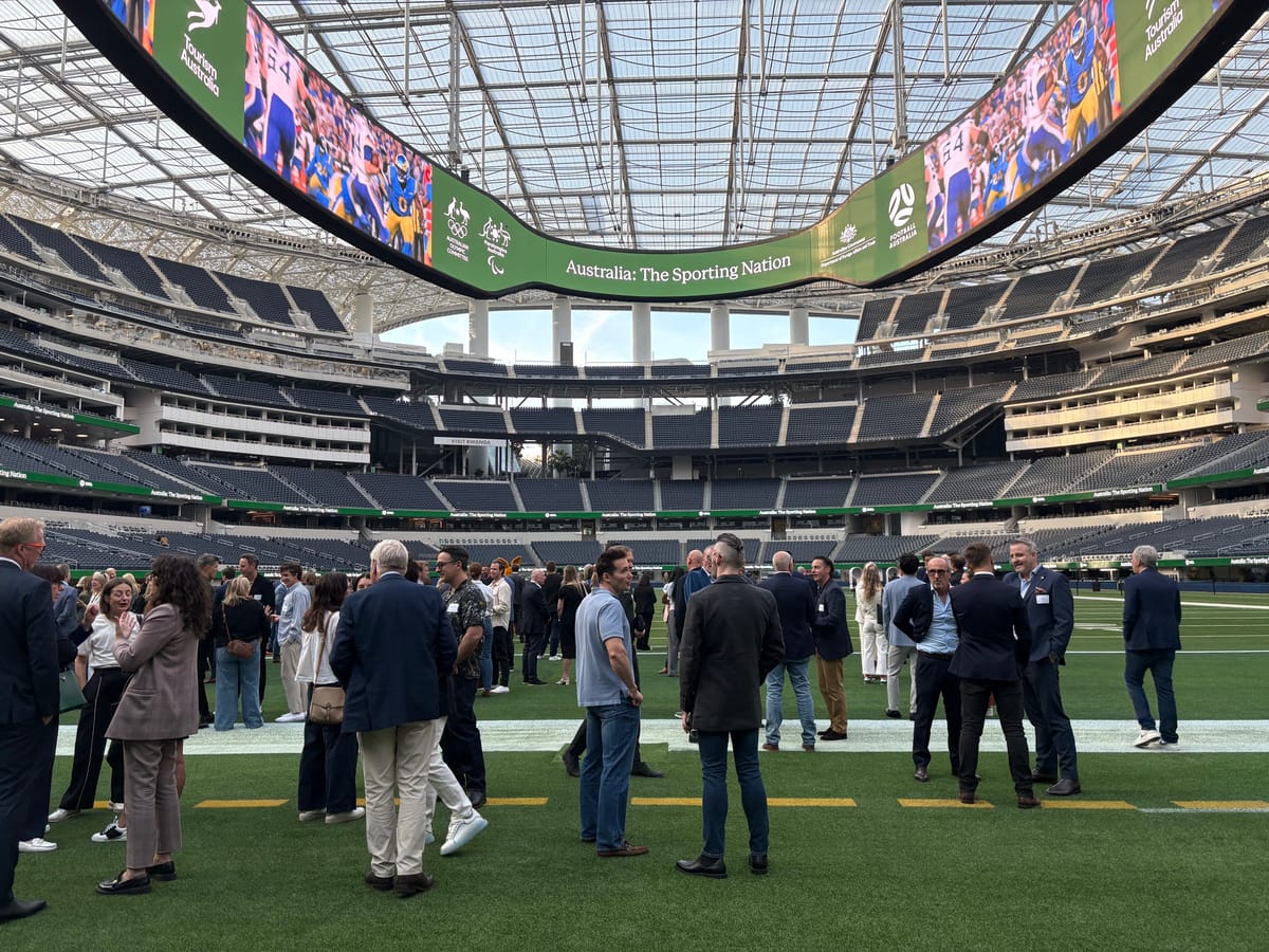 At SoFi Stadium, Australia Maps the Next Decade of Global Sports Tourism