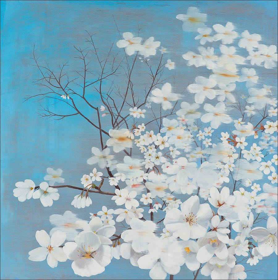 Astrid Preston's  'Blossoms'  Her work appears at the Craig Krull Gallery  on Jan. 26.