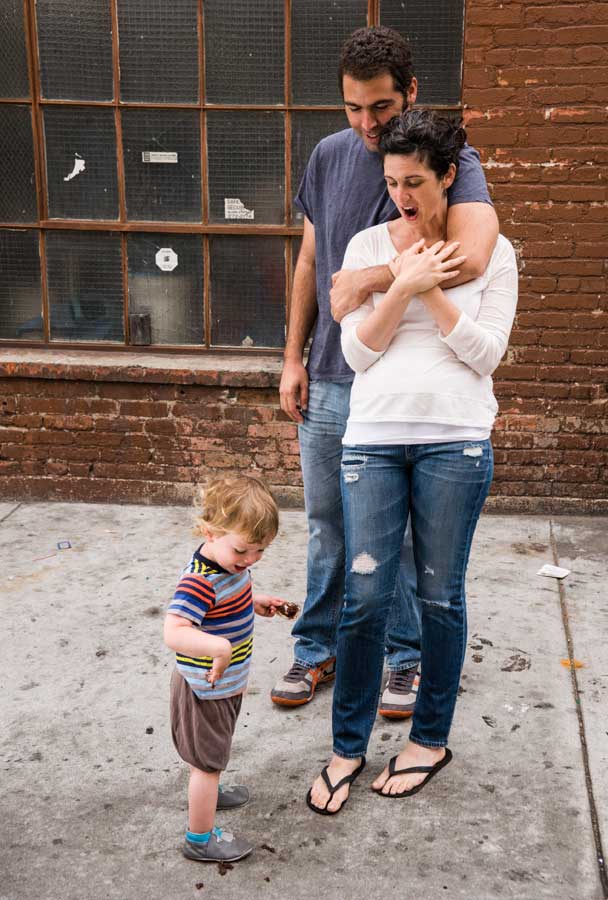 BOND: Josh Loeb and Zoe Nathan may be the city's first family of food. (Photo courtesy Emily Hart Roth)