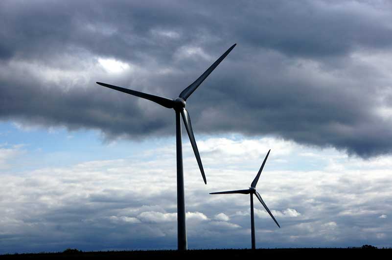 Here in the U.S., energy generated by domestic wind farms has nearly tripled in just the past four years andrepresents about a third of all new power added to the U.S. grid over the past five years. (Martin Abegglen, Courtesy Flickr)
