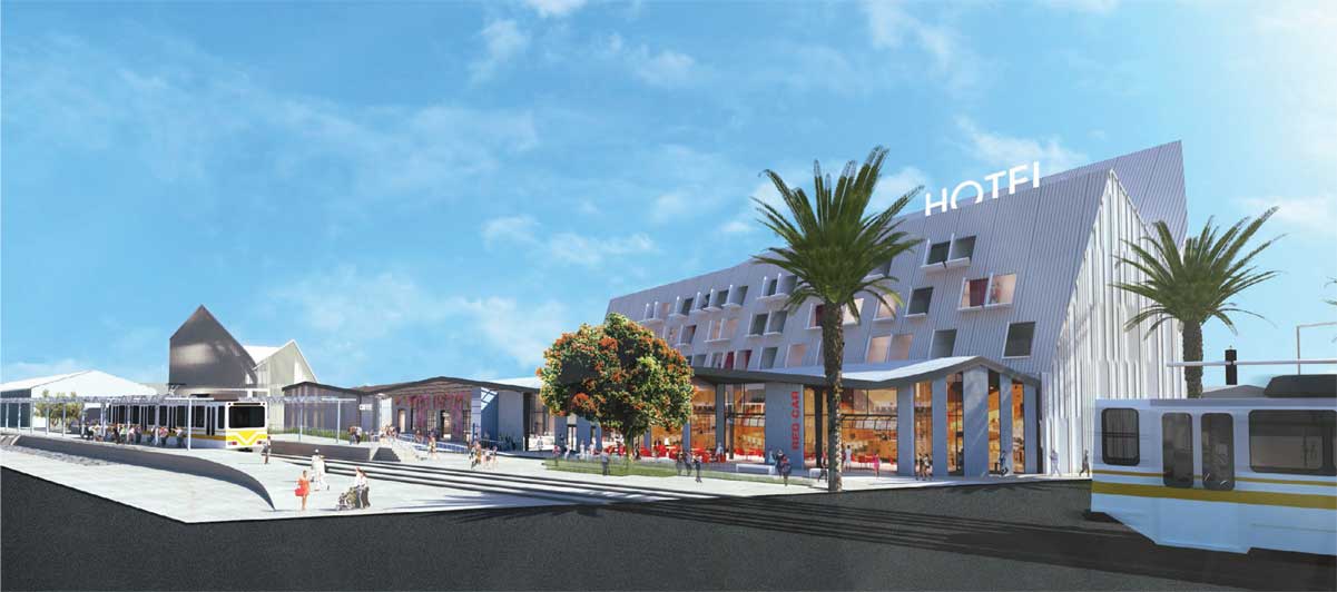 Finance officials recommended that City Council choose 26Street TOD Partners for a development at the Bergamot Station Art Center. (Rendering courtesy 26Street TOD Partners)