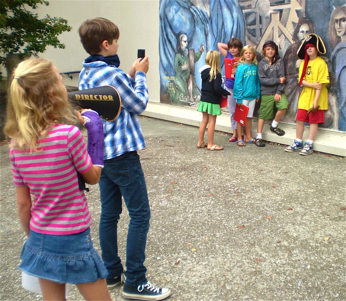 A summer filmmaking camp for young people is among several themed camps being offered by SMC. (Photo courtesy Santa Monica College)