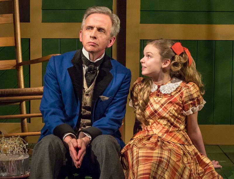 Robert Joy and Brighid Fleming in the world premiere of 'The Nether.'