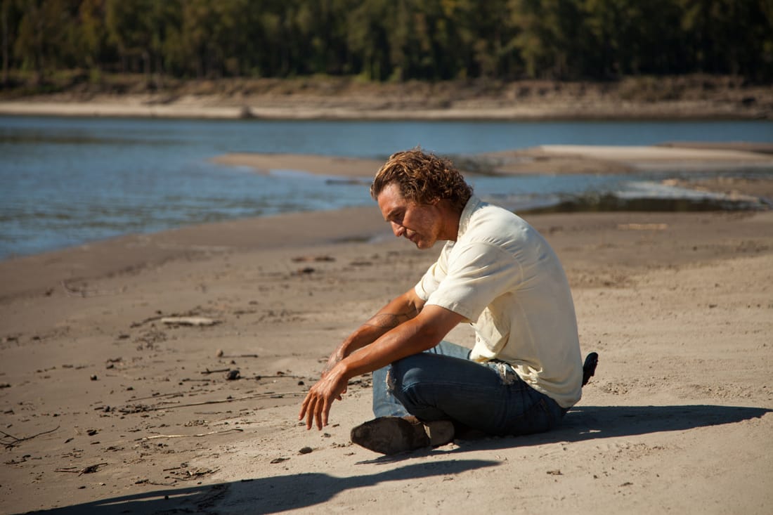 SETTING THE SCENE: Matthew McConaughey stars in ‘Mud,' an unlikely love story. (Photo courtesy eOne Films )