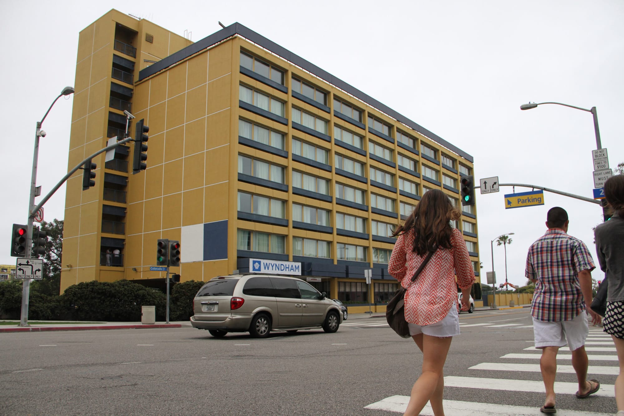 The Wyndham Hotel as it currently sits. (Kevin Herrera kevinh@www.smdp.com)