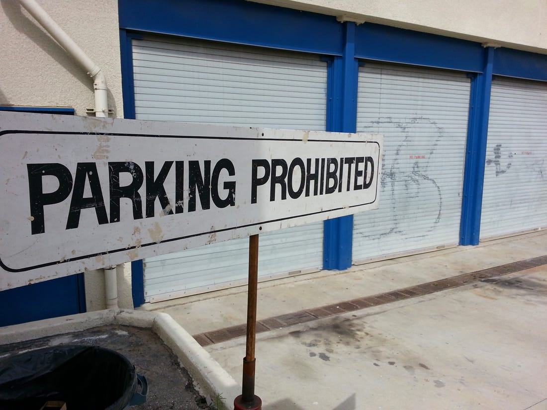 Auto shop at Santa Monica High School. (Photo by Daniel Archuleta)
