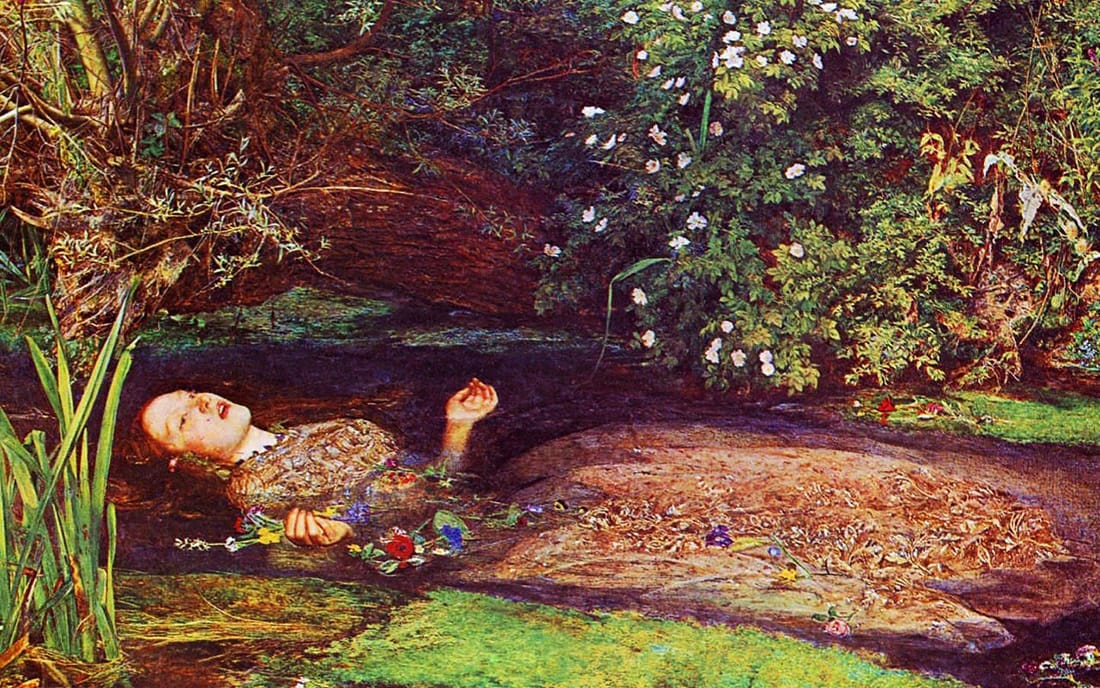 CLASSIC IMAGE: John Everett Millais' iconic Pre-Raphaelite painting of Ophelia. (Photo courtesy Tumblr)