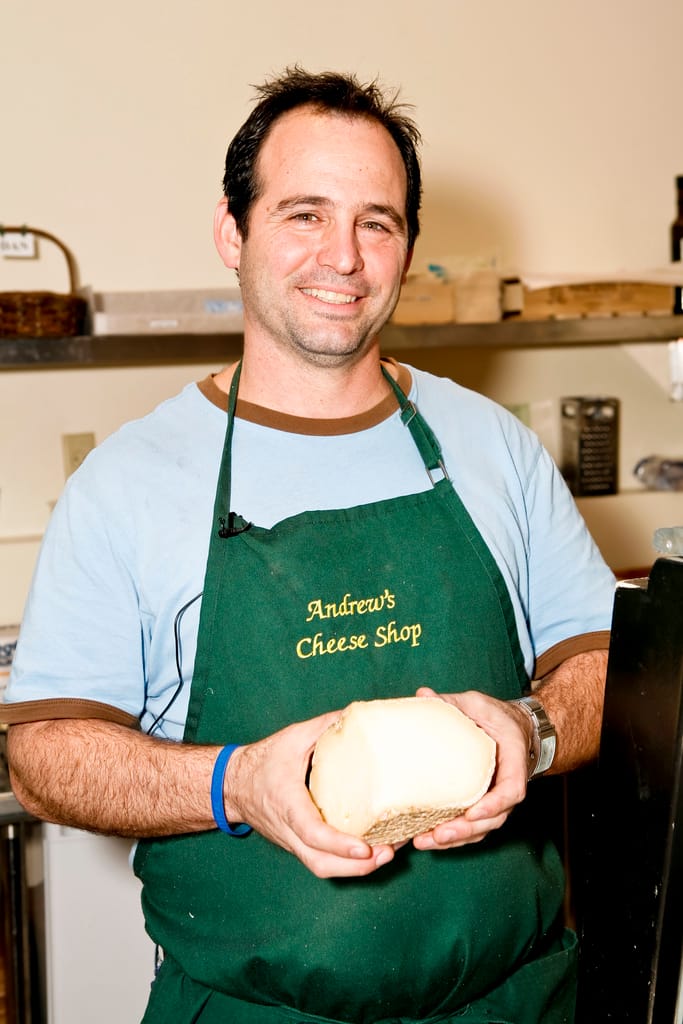 Andrew Steiner first fell madly and passionately in love with cheese while working as a waiter at Joachim Splichal's legendary restaurant Patina.