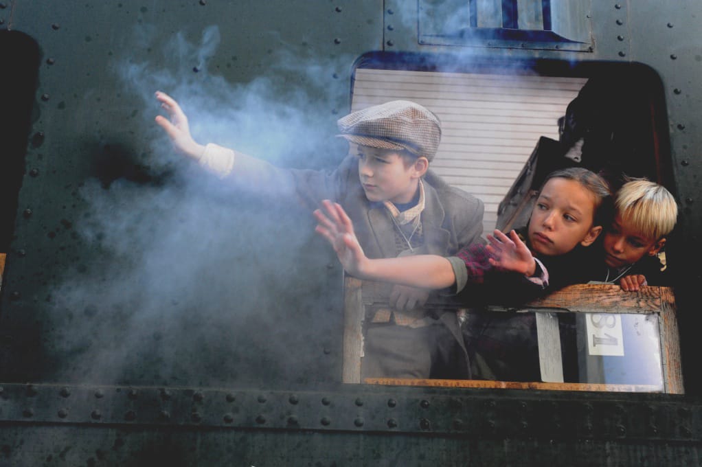 HOP ABOARD: The documentary 'Nicky's Family' tells the story of Nicholas Winton and the more than 600 mostly Jewish children he helped rescue before the beginning of World War II.  (Photo courtesy Menemsha Films) 