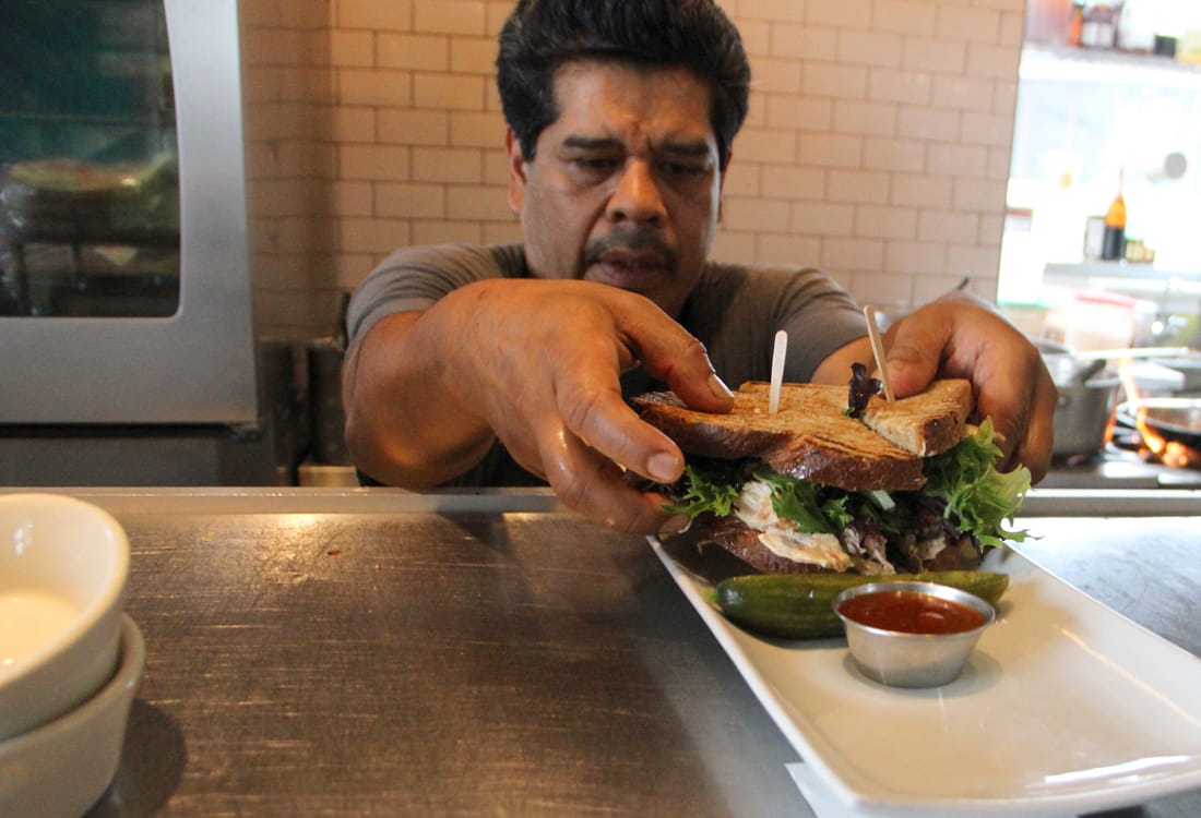 SERVING UP FLAVOR: Curious Palate is among a growing list of eateries that work with food ordering service Chewse. (Daniel Archuleta daniela@www.smdp.com)