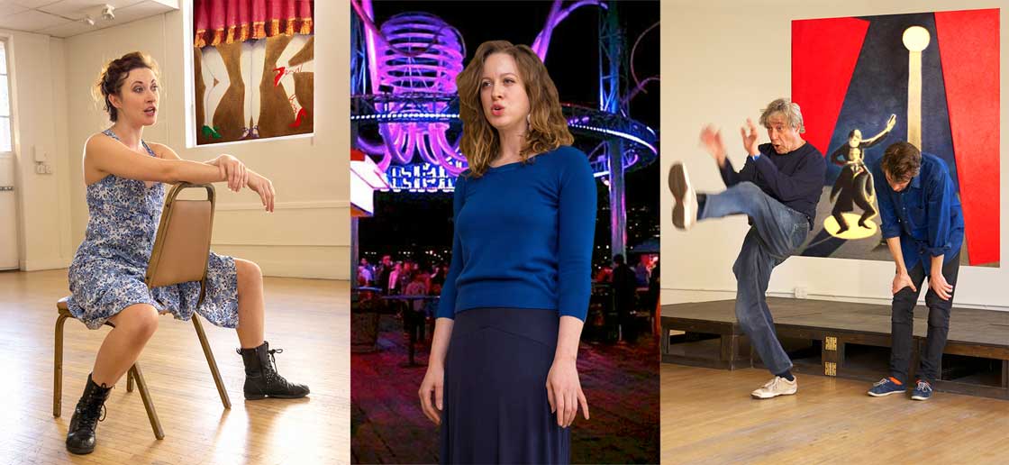 Rehearsals! ‘Kurt Weill at the Cuttlefish Hotel' opens Dec. 6 at the Santa Monica Pier.   