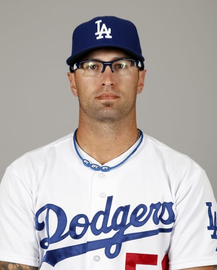 Dodgers pitcher David Huff. Photo above courtesy of Jon Soo Hoo/LA Dodgers